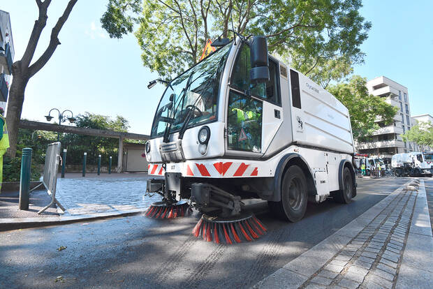 Nettoyage des rues Photo Nettoyage des rues