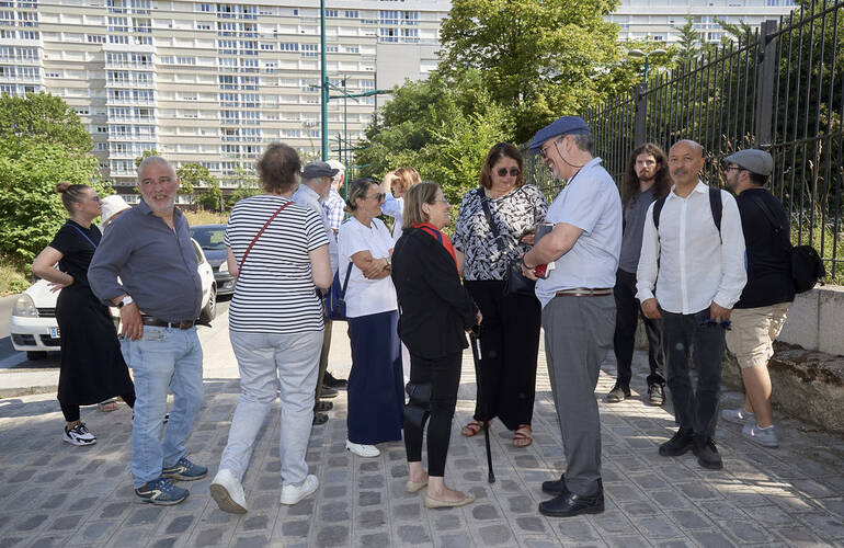 Visite du quartier du Luth 